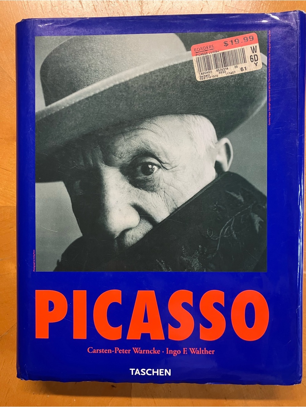 Picasso Taschen Large Hardcover Coffee Table Art Book